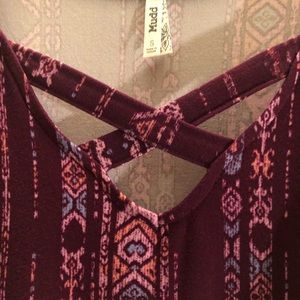 JUNIORS’ MUDD CRISSCROSS SKATER DRESS!!!